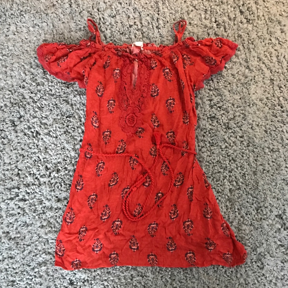 Off the shoulder dress